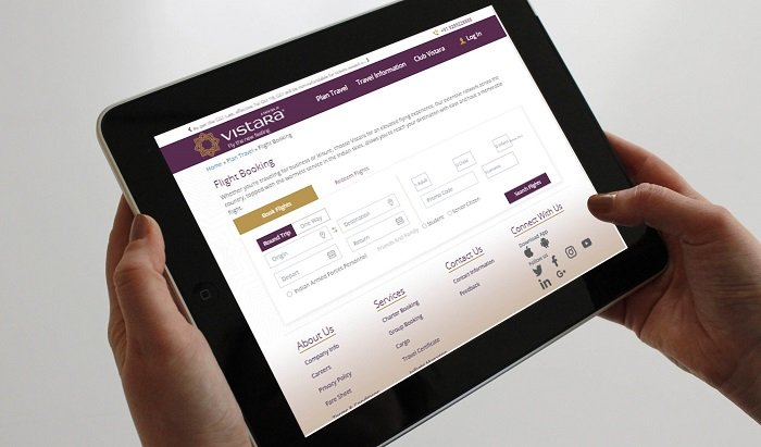 Air Vistara boarding pass