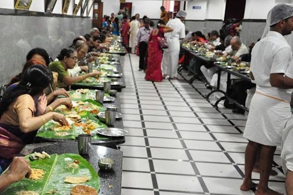 Iskcon temple Bangalore food